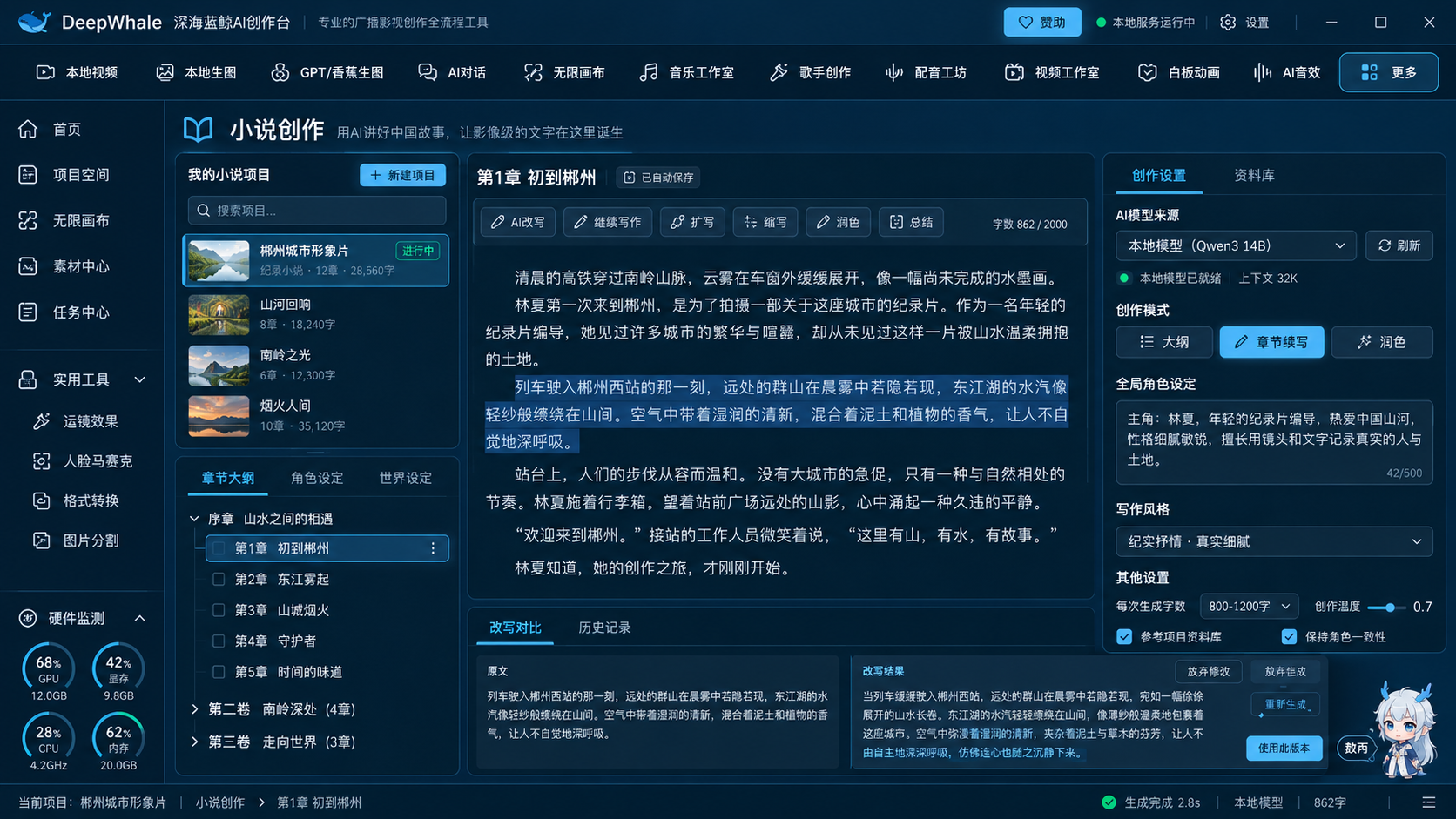 小说创作设计效果图