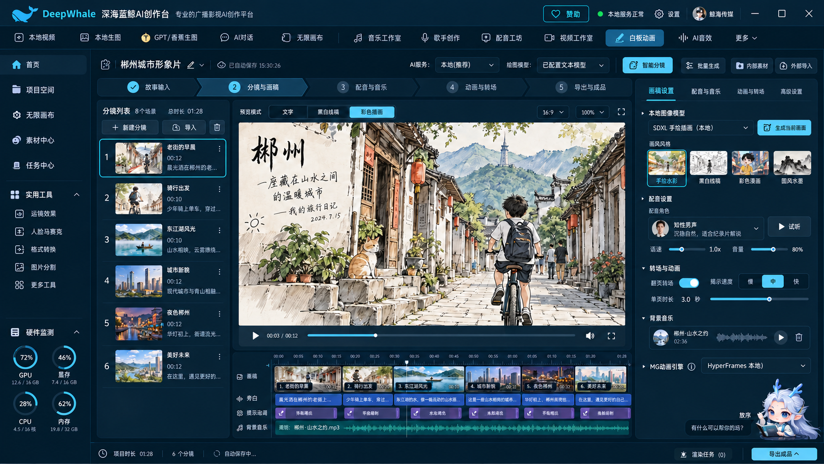 白板动画设计效果图